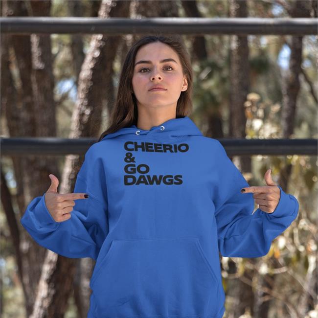 Cheerio And Go Dawgs Tee
