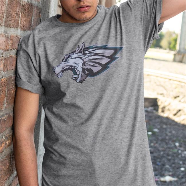 Eliot Shorr-Parks Dog Mentality Mixed Eagles Logo Shirt