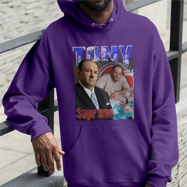 Sopranos Central Orange Peelbeef Tony Soprano Shirt