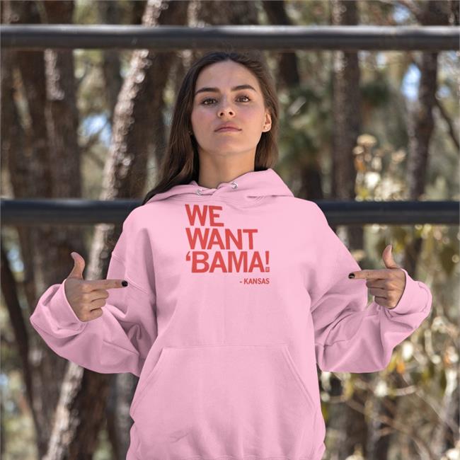 Raygun Site We Want Bama Kansas Is Back Shirt