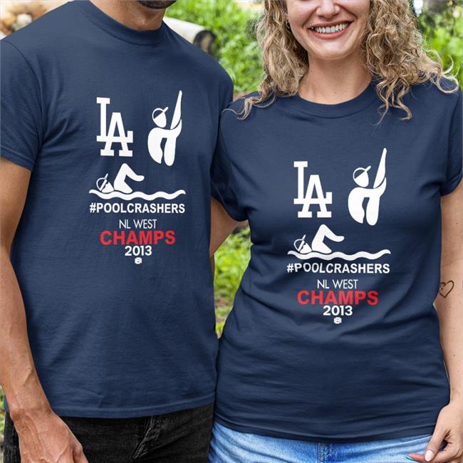 Poolcrashers Nl West Champs 2013 Tee Shirt