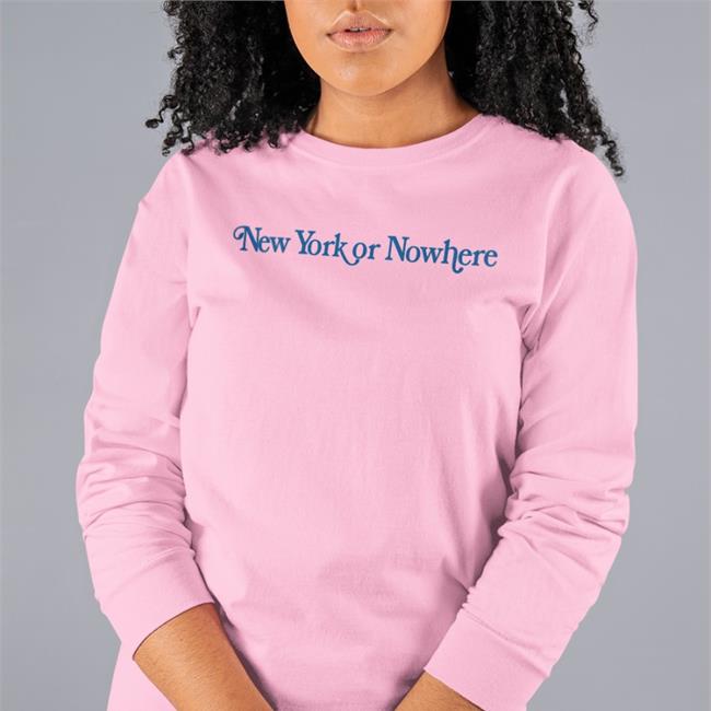 Dan Alan Rourke Wearing New York Or Nowhere Hoodied Sweatshirt