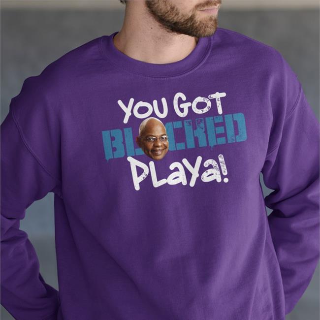 Fightful Wrestling You Got Blocked Playa Shirt Teddy Long