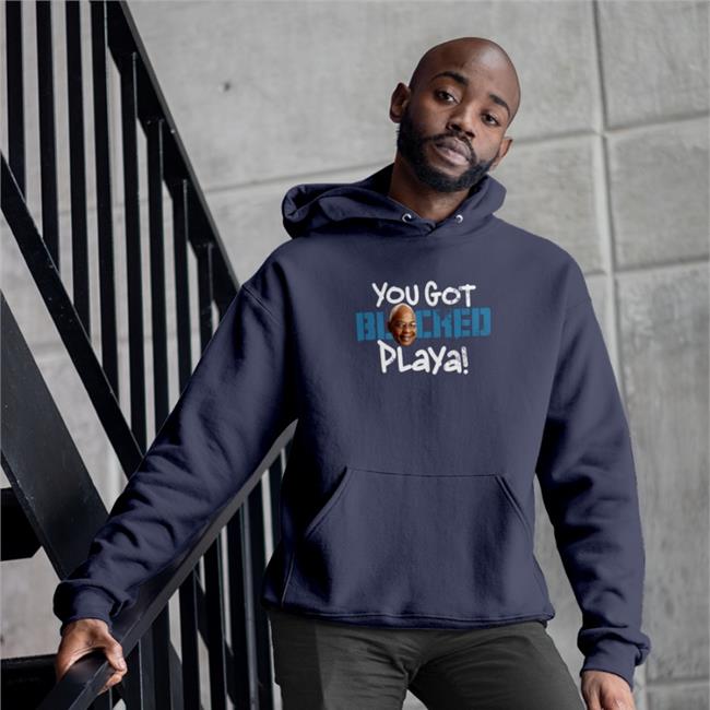 Pro Wrestling Tees Merch Teddy Long You Got Blocked Playa Sweatshirt Fightful Wrestling