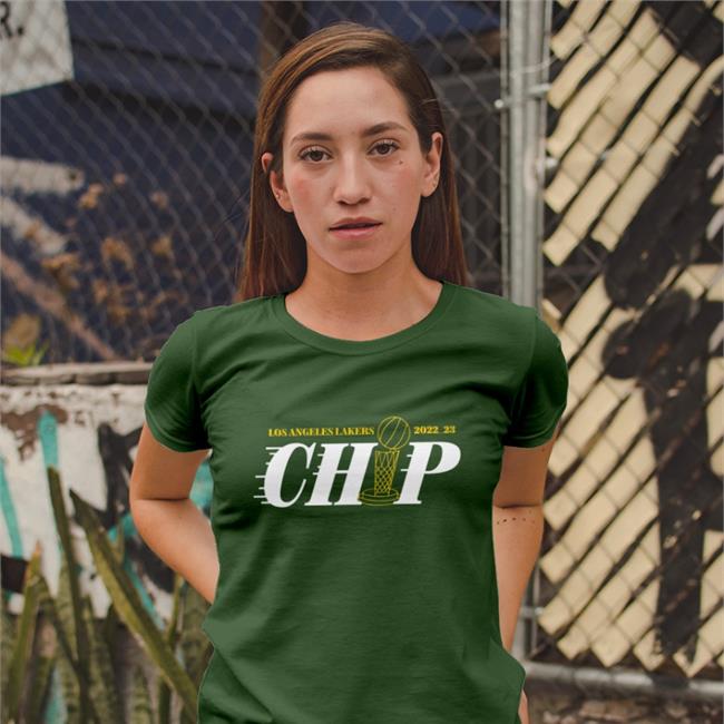 Los Angeles Lakers 2022_23 Chip Tee Shirt