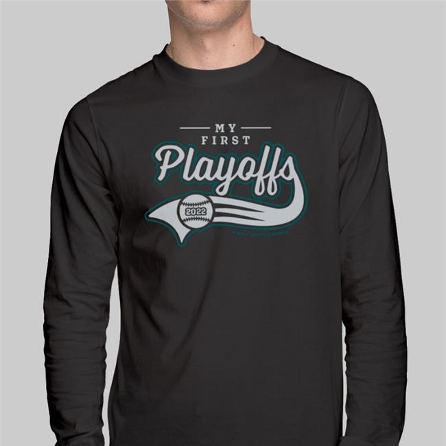 Navy My First Playoffs Shirt Simplyseattle My First Playoffs Hoodie
