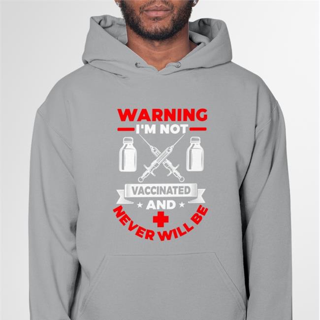 Warning I'm Not Caccinated And Never Will Be Shirts Stew Peters