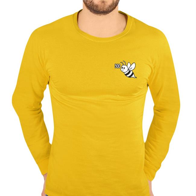 Punz Merch Punztw Punz Boo Bee Embroidered Glow-In-The-Dark Pullover Hoodie