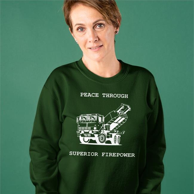 Pol Woj Peace Through Superior Firepower Shirt Official Nafo