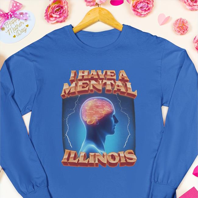 Swag Stimulus I Have A Mental Illinois Shirt