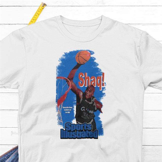 Orlandomagic Shop Shaq Sports Illustrated Hoodie Sweatshirt