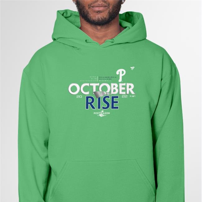 Philadelphia Phillies 2022 Postseason October Rise Shirt Phillies October Rise 2022 Shirt Mlb Store