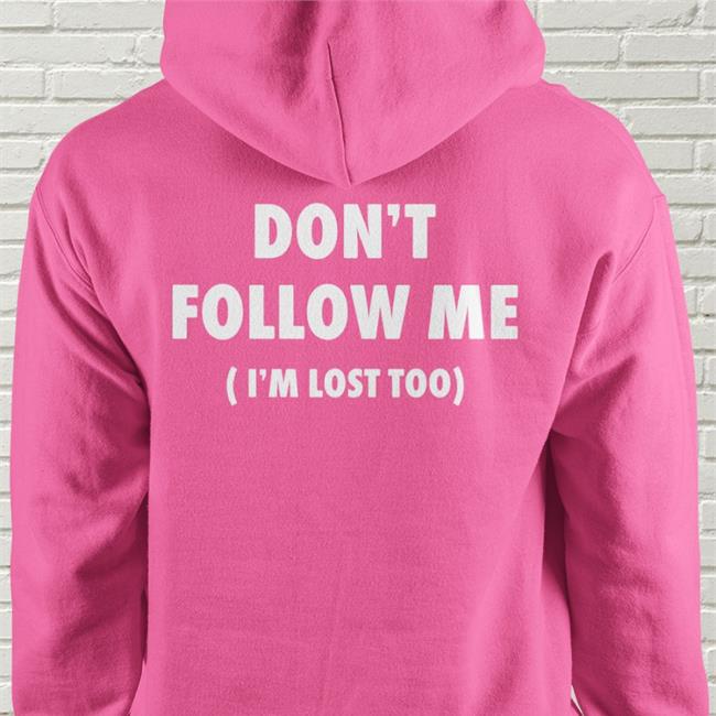 ImagesAlbum Don't Follow Me I'm Lost Too Shirt Black
