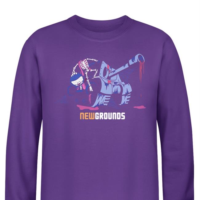 Sharkrobot Merch Newgrounds Halloween Long Sleeve Tee
