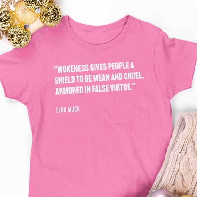 Wokeness Gives People A Shield To Be Mean And Cruel Armored In False Virtue Elon Musk Long Sleeve T Shirt Black