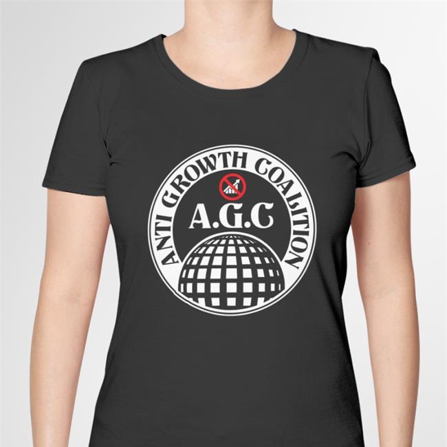 Black Anti Growth Coalition Shirt Balconyshirts