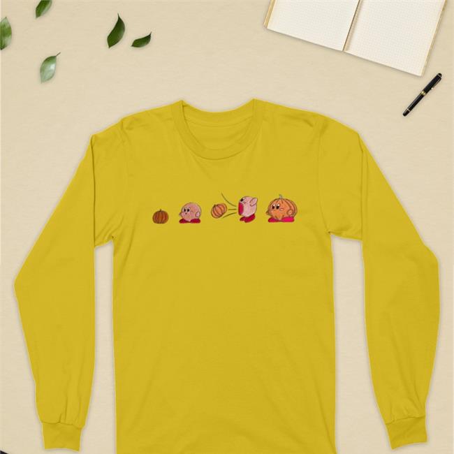 A Stitching Witch Merch Pumpkin Kirby Row Hoodied A Stitching Witch & Nola