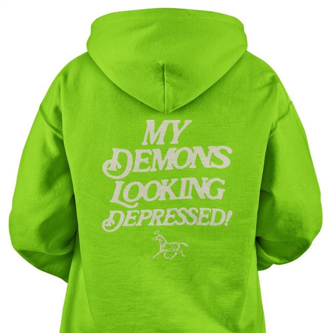 My Demons Looking Depressed Shirt Nobigdyl Shop Dyllie