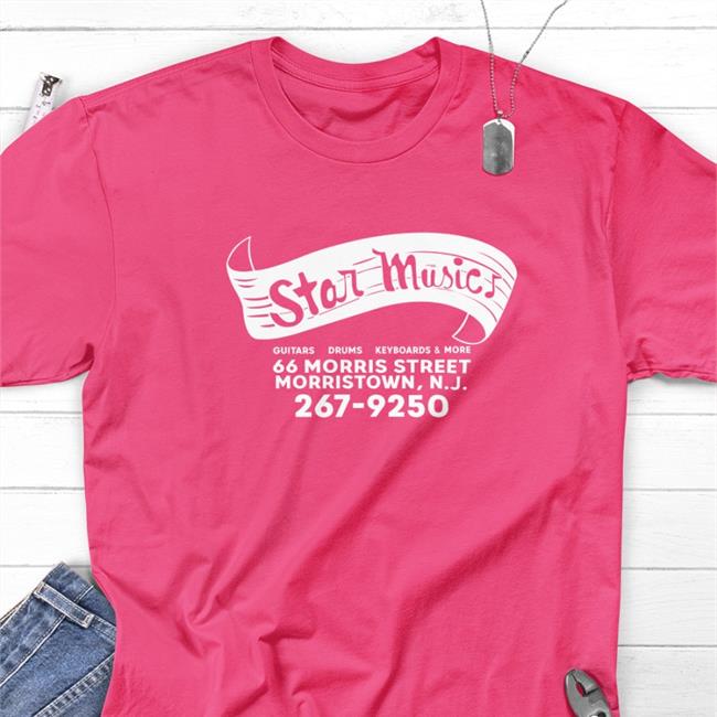 Henry Winkler Star Music 66 Morris Street Morristown Nj 267 9250 Tee Shirt