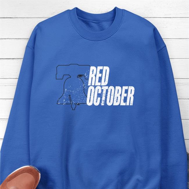 Jake Tapper Philadelphia Phillies Bell Red October Hoodie