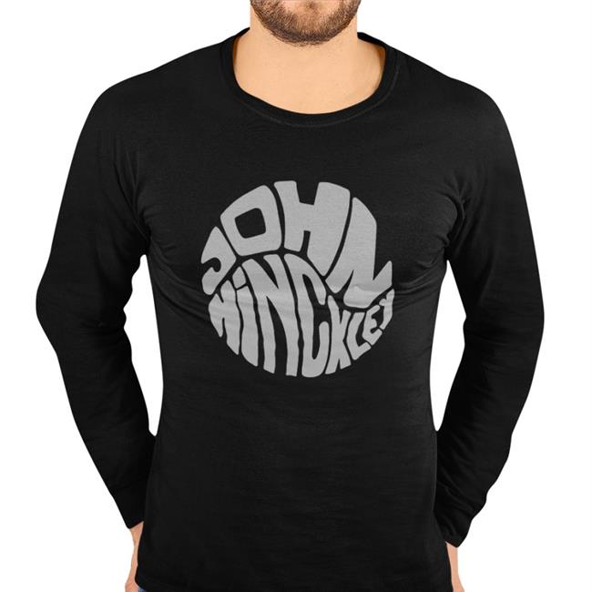 Johnhinckley20 John Hinckley Circle Logo Tee Shirt