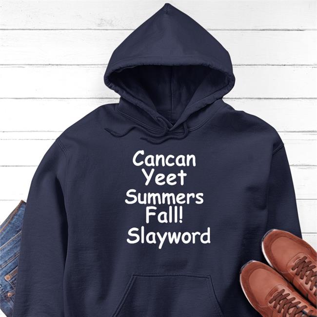 Black Hyperpop Daily Cancan Yeet Summers Fall Slayword Shirt
