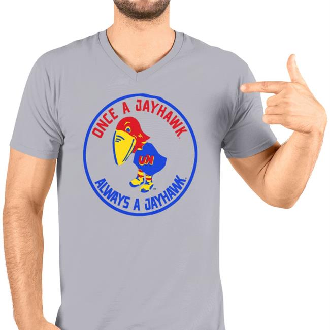 Fansofku Once A Jayhawk Always A Jayhawk Tee Shirt