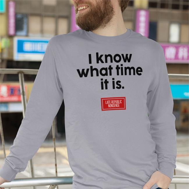 Davereaboi I Know What Time It Is T-Shirt
