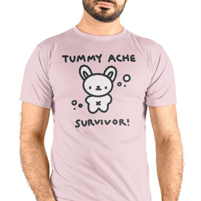 Emmy Bear Tummy Ache Survivor Tee Pixieeeshop