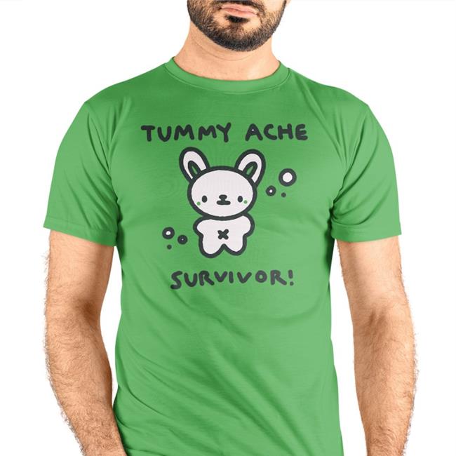 Emmy Bear Tummy Ache Survivor Shirt Cute