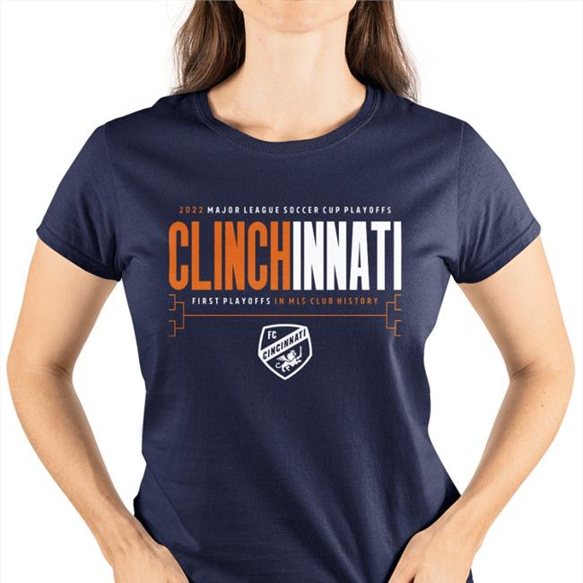 Alvas Powell Navy 2022 Major League Soccer Cup Playoffs Clinchinnati Shirt
