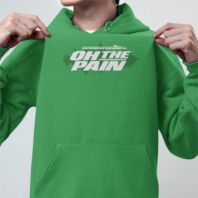 Hackensack Brewing Co Oh The Pain Tee Shirt