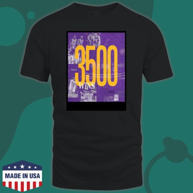 Los Angeles Laker 3500 Wins shirt