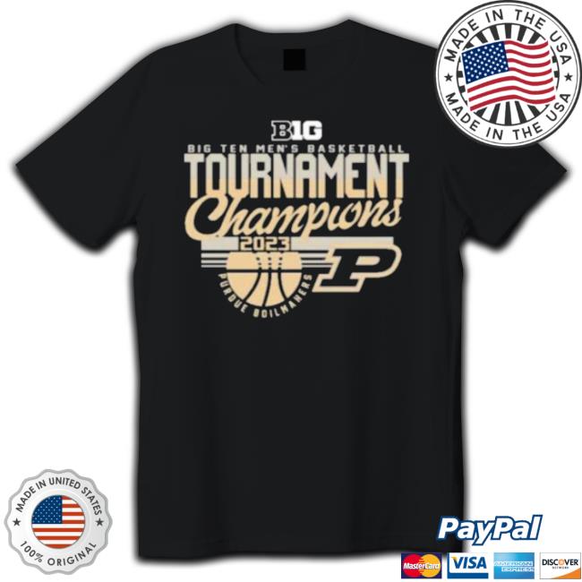Purdue Boilermakers Big Ten Men’s Basketball Tournament Champions 2023 shirt