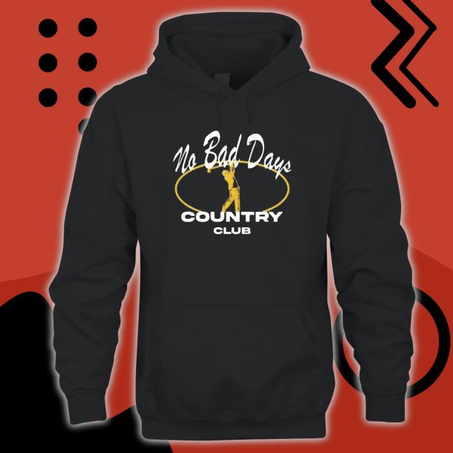 The Hockey Guys Merch No Bad Days Country Club Hoodie