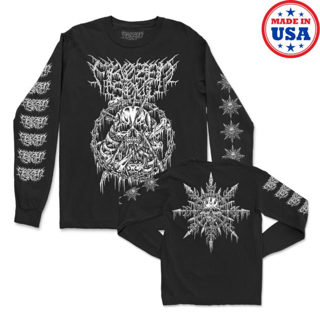 Official Frozensoultx Merch Store Ice Sigil Hoodie Sweatshirt (Black) Frozensoultx Shop