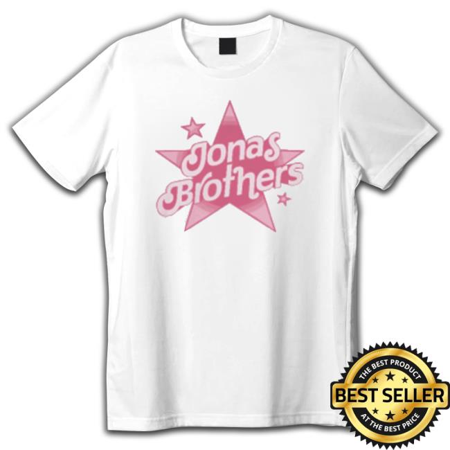 Official Jonas Brothers Pink Stars t-shirt, hoodie, tank top, sweater and long sleeve t-shirt Official Jonas Brothers Pink Stars Sweatshirt