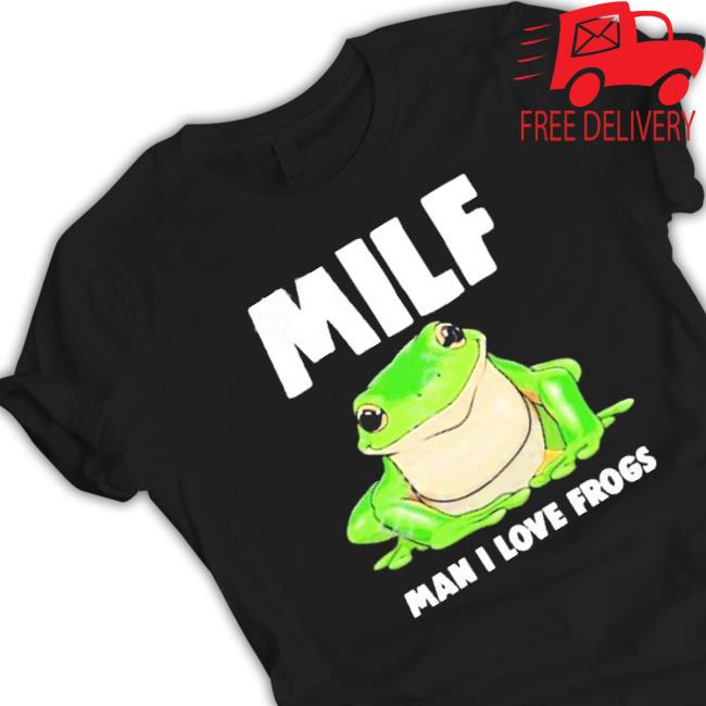 Official Susu_Jpg Susu Wearing Milf Man I Love Frog Hooded Sweatshirt