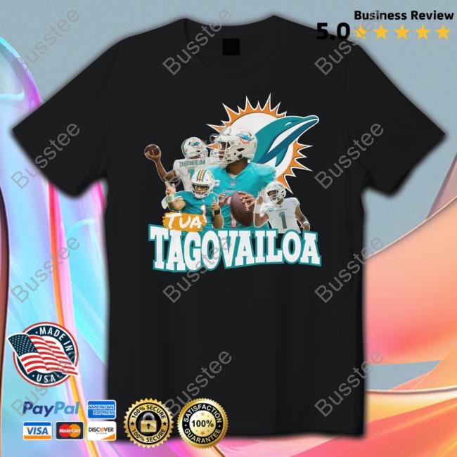 The Dolphins Dive Store Tua Tagovailoa Hooded Sweatshirt