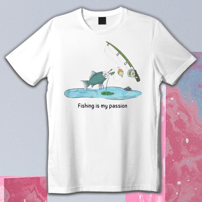 Fishing Is My Passion Throw Pillow Nessa Barrett shirt Fishing Is My Passion Throw Pillow Nessa Barrett Shirt
