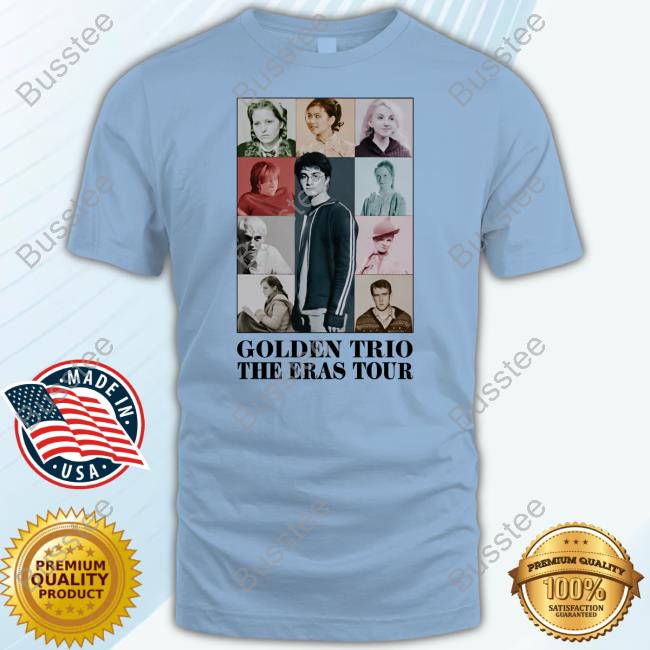 The Golden Trio The Eras Tour T-Shirt, Hoodie, Tank Top, Sweater And Long Sleeve T-Shirt