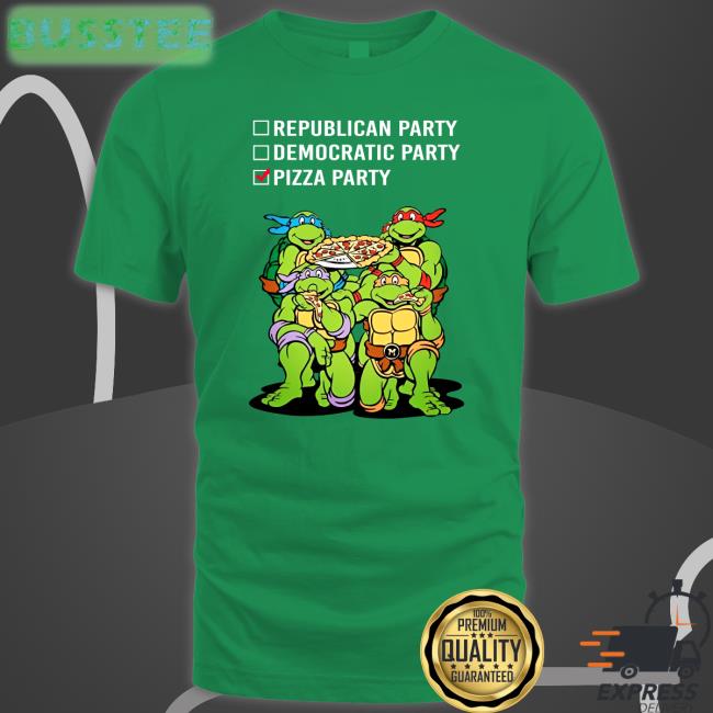 Republish Party Democratic Party Pizza Party Tee Marisharaygun