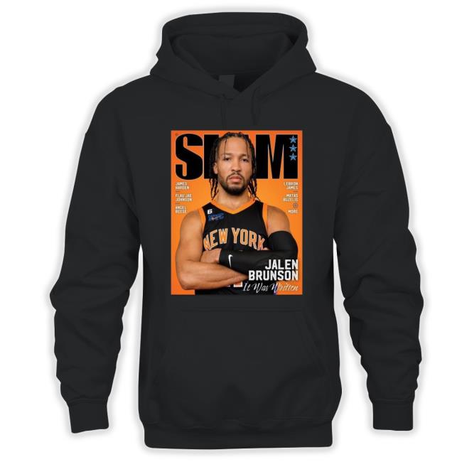 Slam New York Knicks Jalen Brunson It’S Was Written Shirt