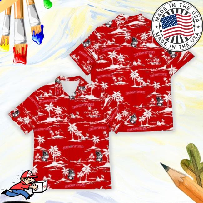 Official Boston University Terriers Tropical Hawaii Beach Aloha 3D Hawaiian Sweater For Men And Women