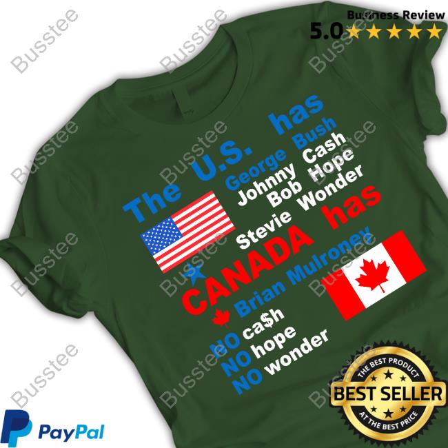 Caitlin Puke The Us Has George Bush Johnny Cash Bob Hope Stevie Wonder Canada Has Brian Mulroney Hoodie