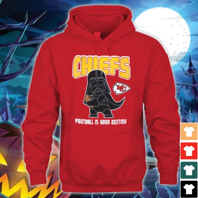 Official Kansas City Chiefs Newborn Star Wars Stay On Target Bodysuit Shirt