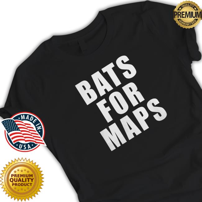 Bats For Maps Short-Sleeve Unisex Shirt