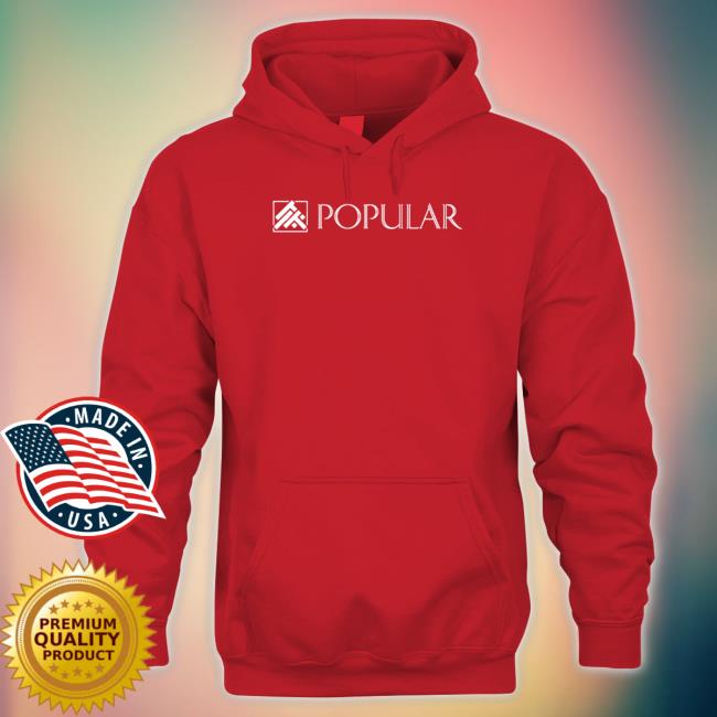 Popular Populist Pink Logo Sweatshirt