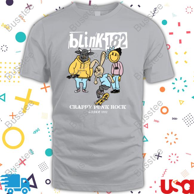 Blink 182 The Boys Youth Crappy Punk Rock Since 1992 Shirt