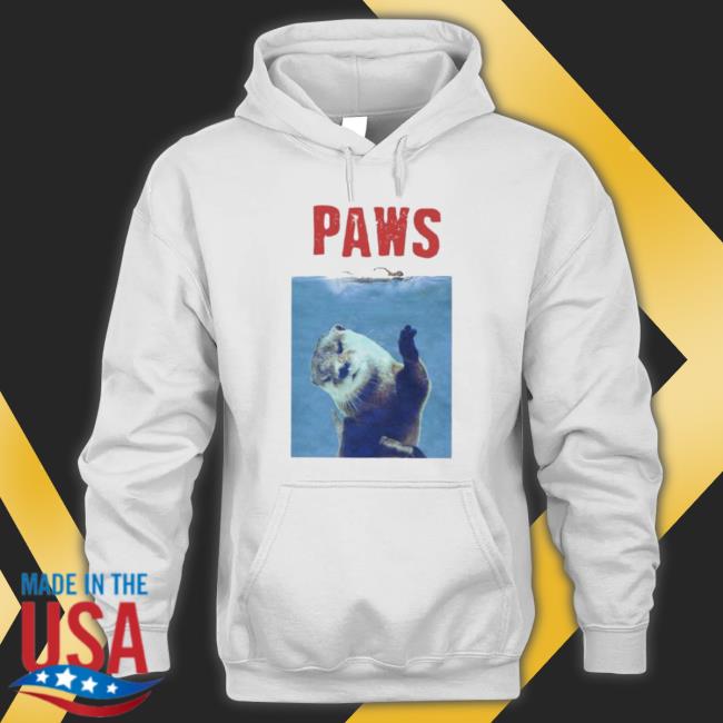 Official Jaws Paws Otter Crewneck Sweatshirt Official Jaws Paws Otter Shirts